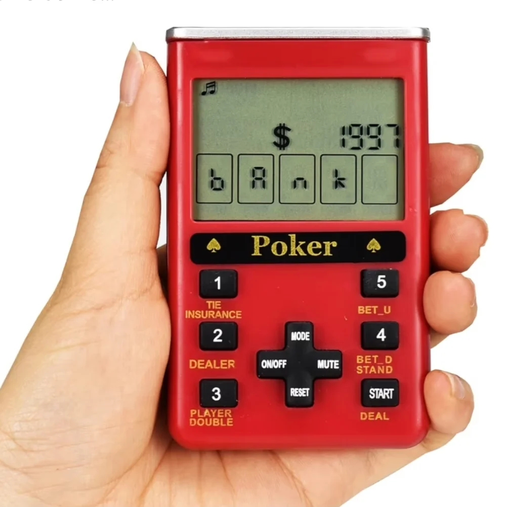 LYGHT 7-in-1 Poker+ Handheld Electronic Game Console